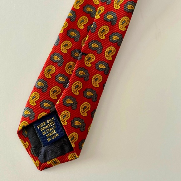 Brooks Brothers Paisley Silk Tie - Picture 5 of 8